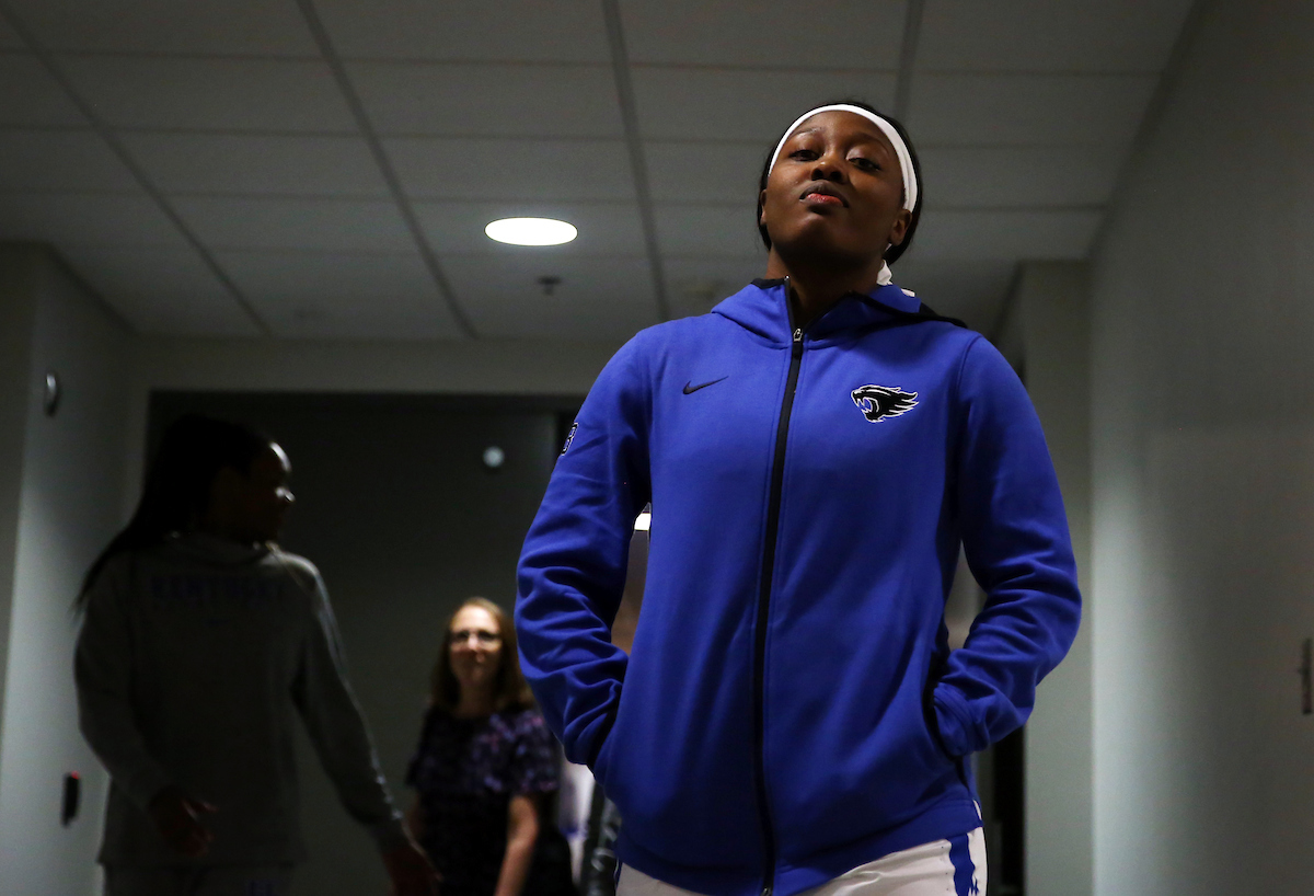 Kameron Roach
The Women's Basketball team beat Lincoln Memorial University.
Photo by Britney Howard | UK Athletics