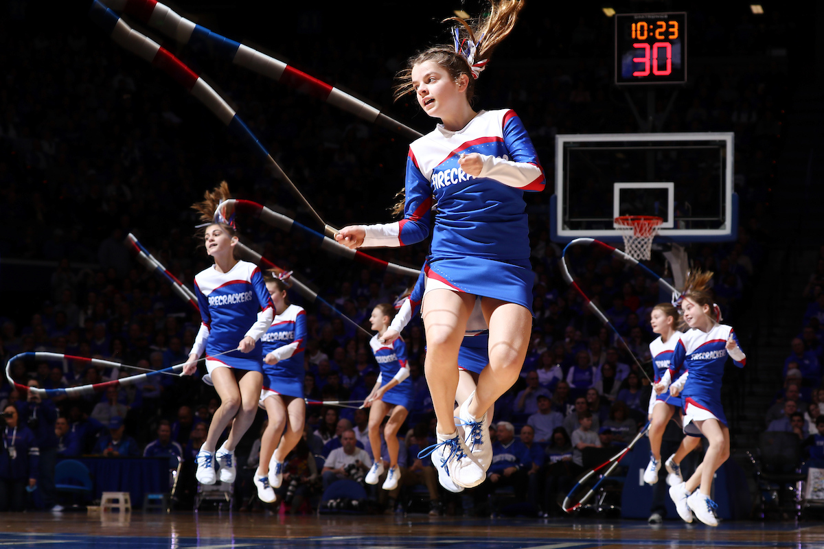 Firecrackers.

UK beat Ole Miss 67-62.

Photo by Elliott Hess | UK Athletics