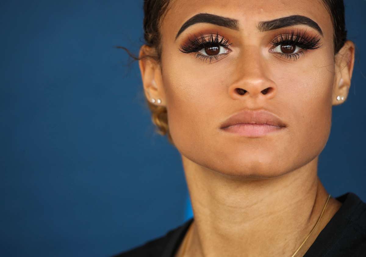 Sydney McLaughlin.

NCAA Track and Field Outdoor National Championships. Eugene, Oregon. Tuesday, June 5, 2018.

Photo by Chet White | UK Athletics