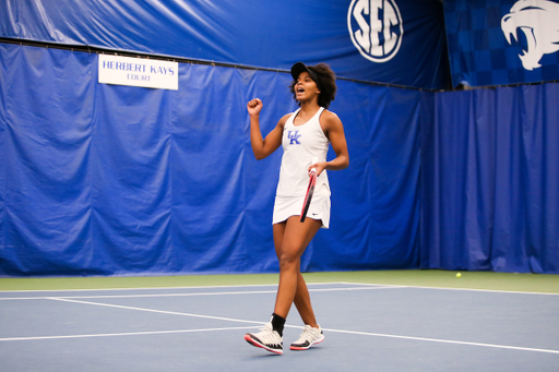 Lesedi Jacobs.

Kentucky beats Notre Dame 6-1.

Photo by Hannah Phillips | UK Athletics