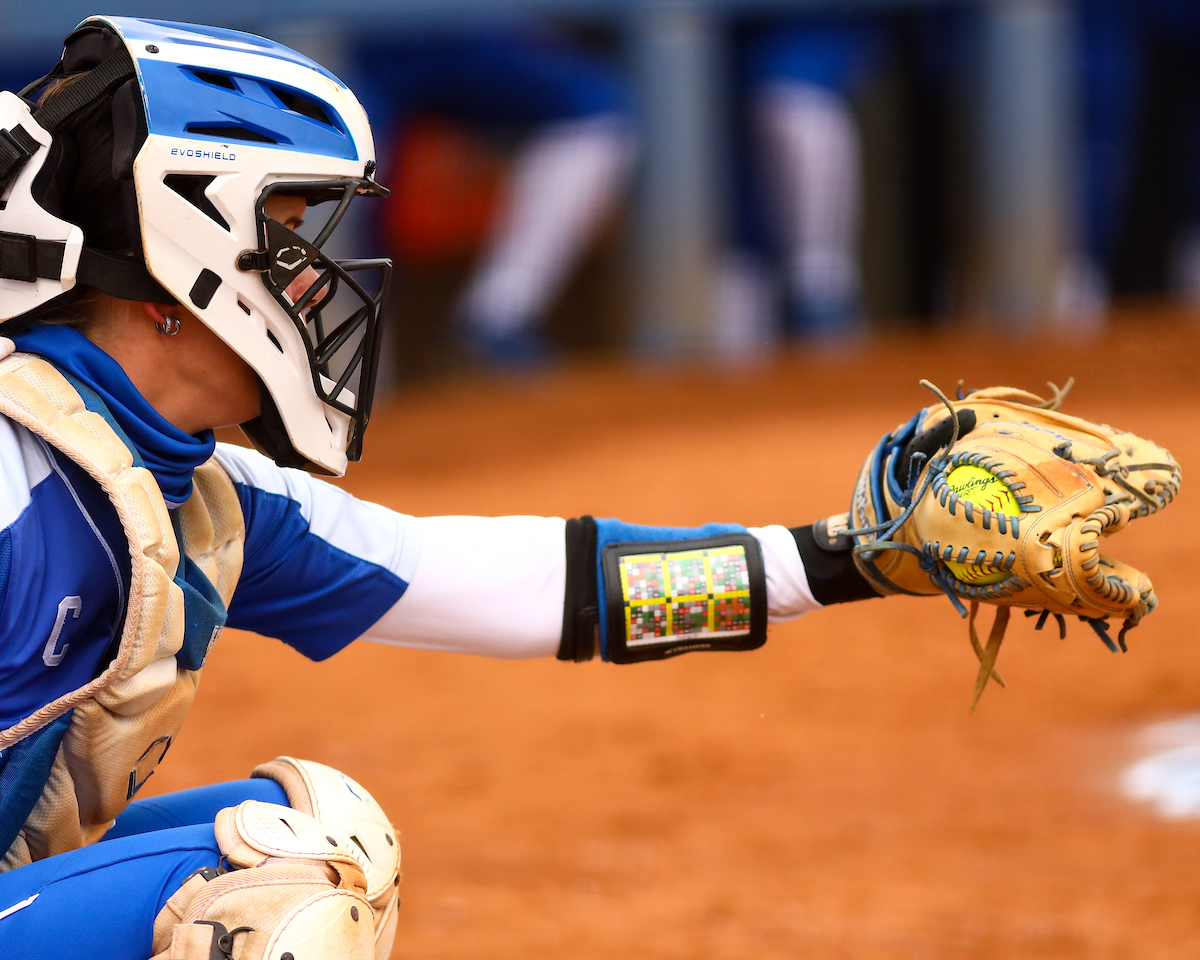 Kayla Kowalik. 

Kentucky loses to LSU 10-7. 

Photo by Eddie Justice | UK Athletics