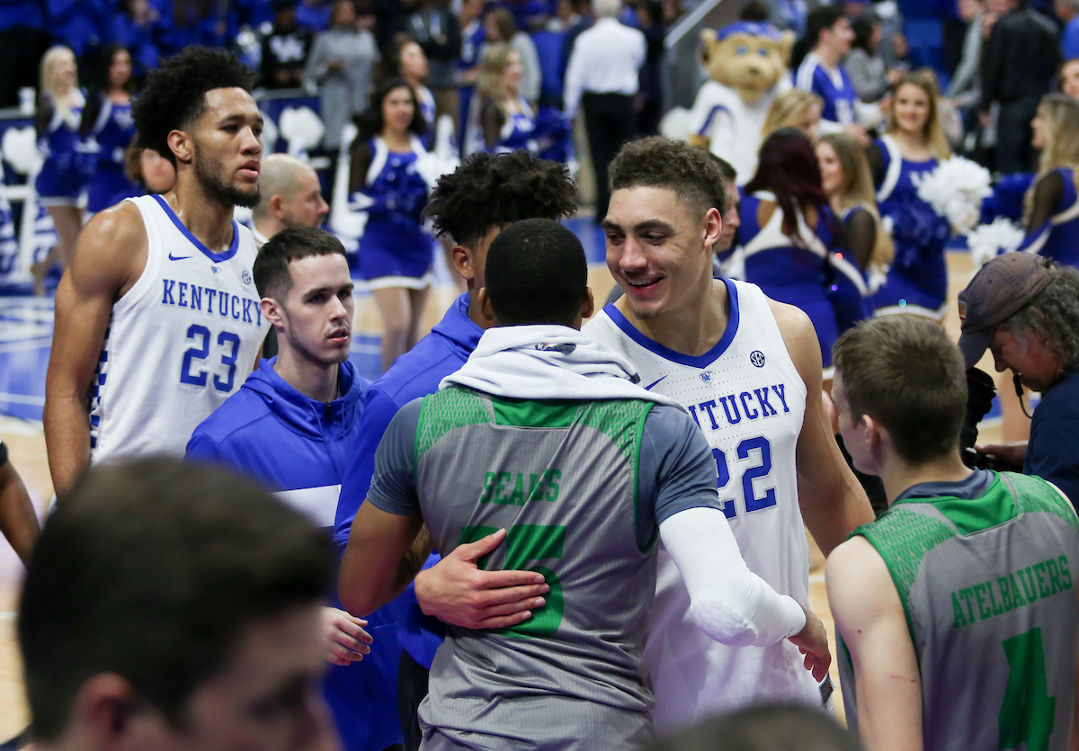 Reid Travis


Men's Basketball beats North Dakota 96-58.

Photo by Hannah Phillips  | UK Athletics