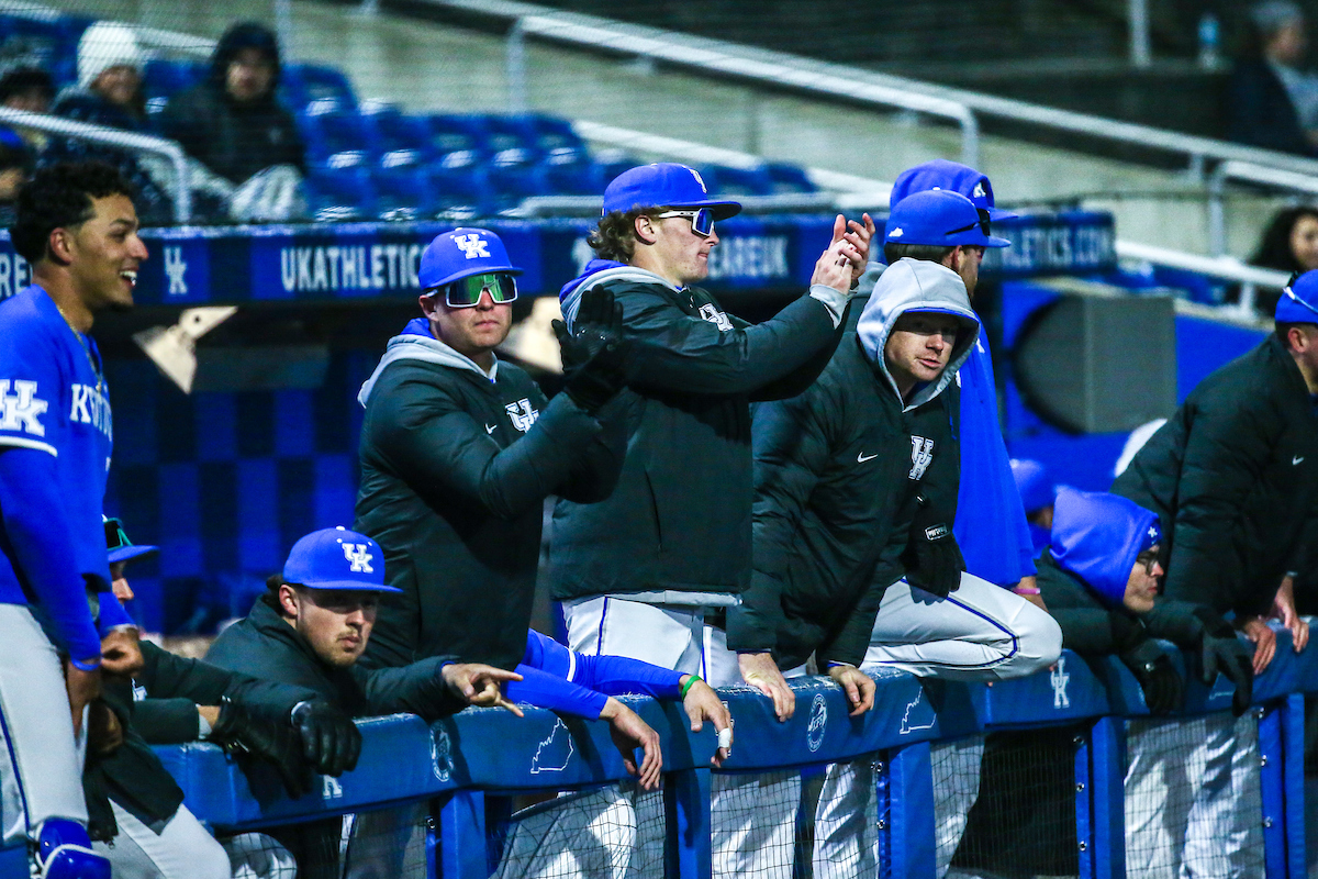 Evan Byers and Michael Dallas.

Kentucky loses to Georgia 2-4.

Photo by Sarah Caputi | UK Athletics