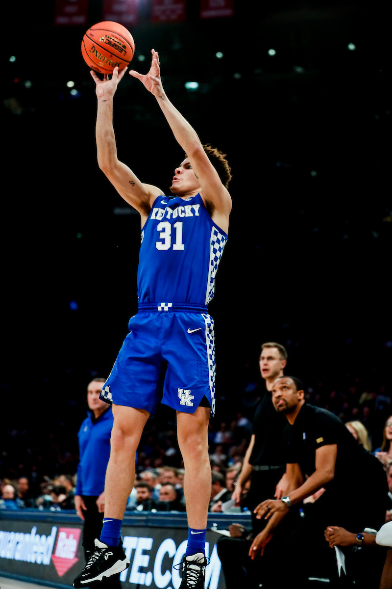 Kellan Grady.

Kentucky loses to Duke 79-71 in the Champions Classic at Madison Square Garden in New York on Nov. 9, 2021.

Photos by Chet White | UK Athletics