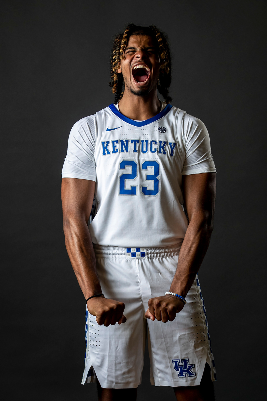 Bryce Hopkins.

Menâ??s basketball photo day.

Photos by Chet White | UK Athletics
