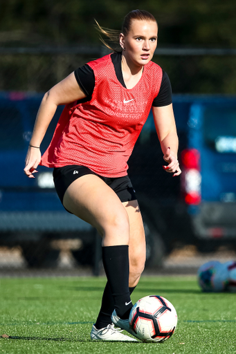 Valdis Sigurbjornsdottir.

Kentucky Women’s Soccer Practice. 

Photo by Eddie Justice | UK Athletics