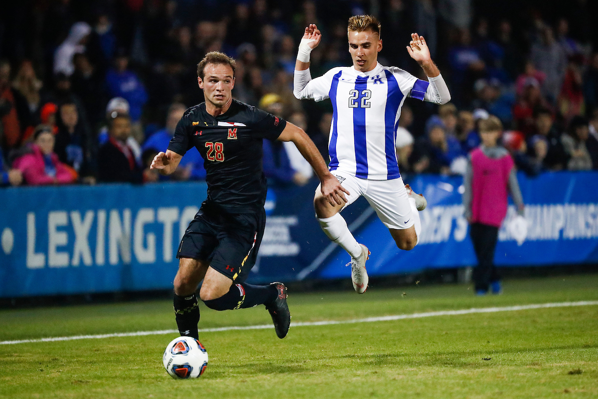 Tanner Hummel.

Kentucky falls to Maryland 1-0 at The Bell.

Photo by Chet White | UK Athletics