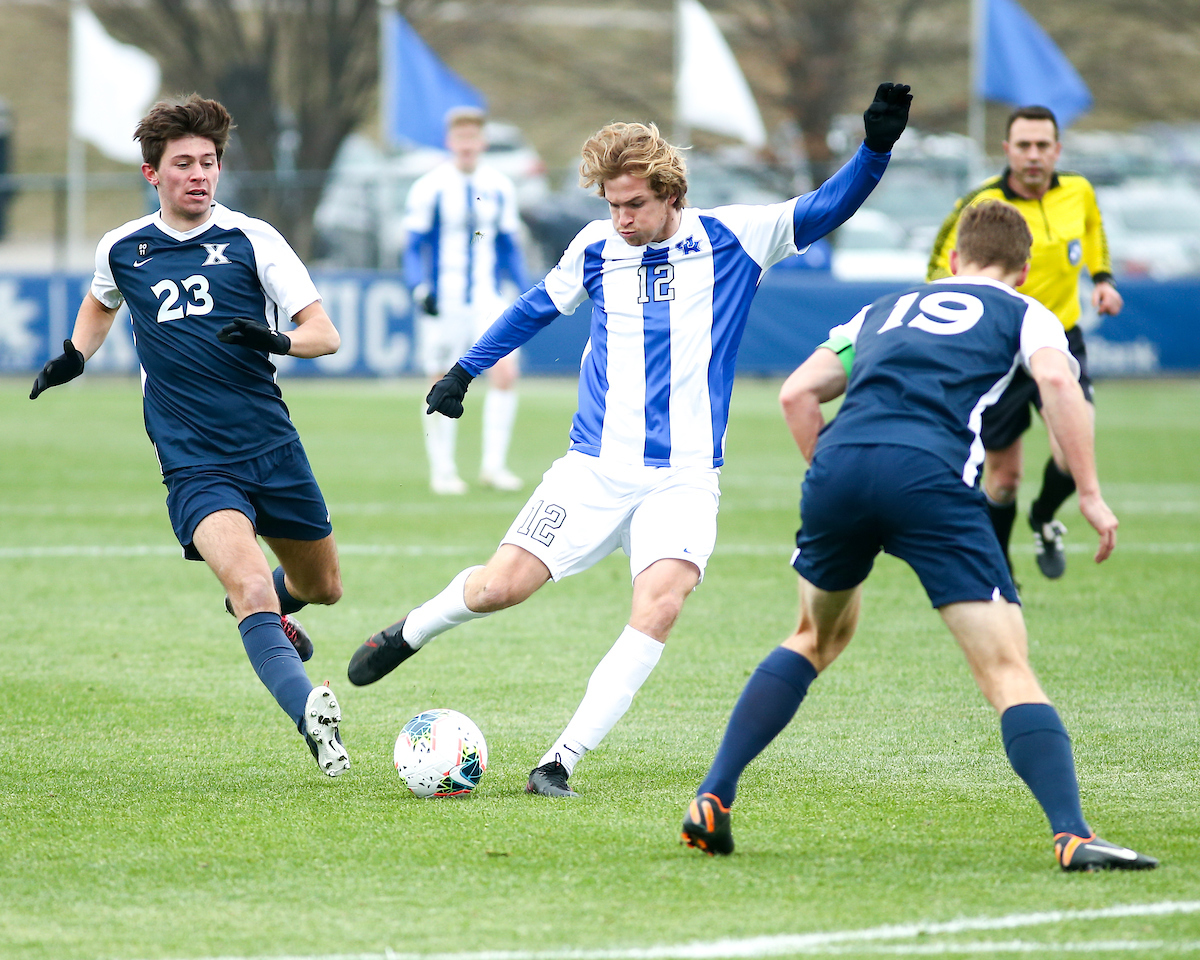 Clay Holstad. 

Kentucky beats Xavier 2-1.

Photo by Eddie Justice | UK Athletics