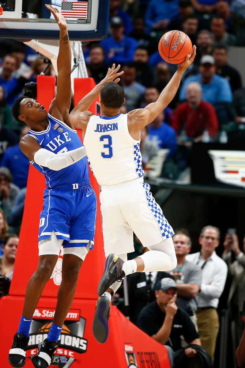 Keldon Johnson.

Men's basketball falls to Duke 118-84.

Photo by Chet White | UK Athletics
