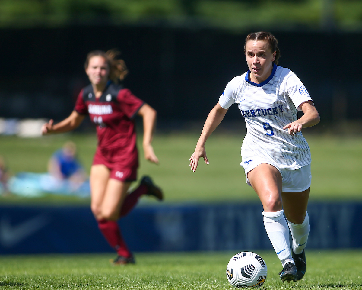 Marissa Bosco.

Kentucky falls to South Carolina 2-1.

Photo by Grace Bradley | UK Athletics