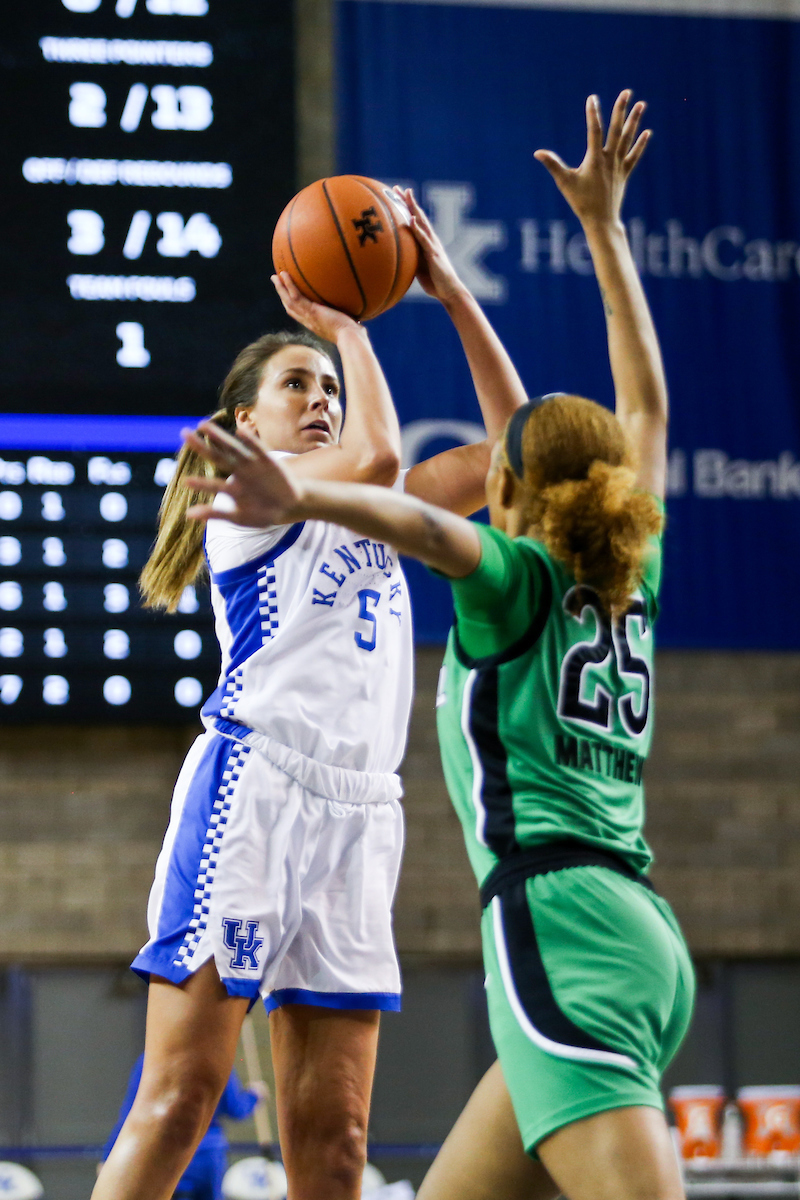 Blair Green.

Kentucky beats Marshall 79-45.

Photo by Hannah Phillips | UK Athletics