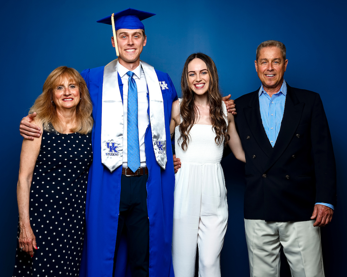 Alex Degen.

May 2022 CATS graduation.

Photo by Eddie Justice | UK Athletics