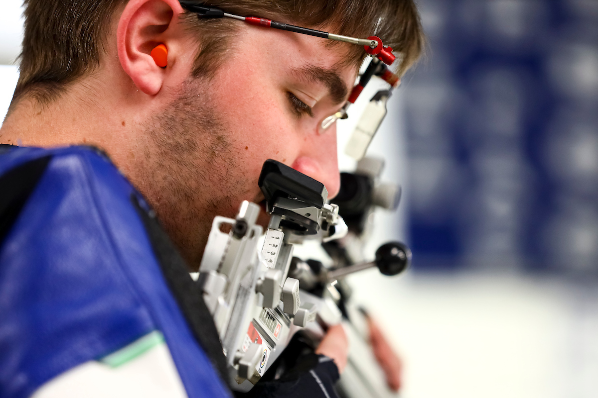 Will Shaner. 

Kentucky Rifle vs Morehead St.

Photo by Eddie Justice | UK Athletics