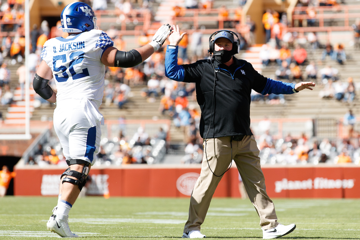 DRAKE JACKSON.

Kentucky beats Tennessee, 34-7.

Photo by Elliott Hess | UK Athletics