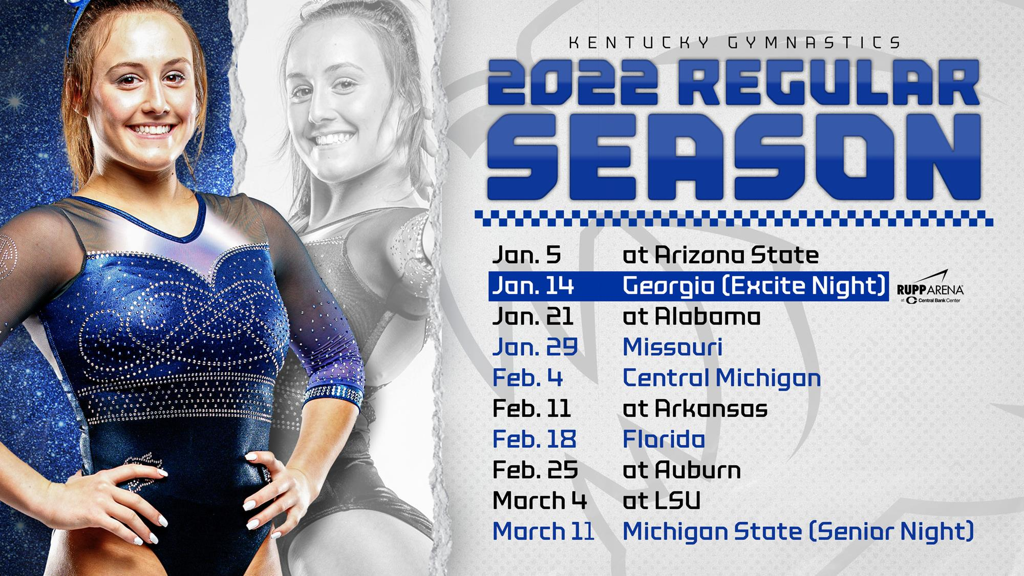 UK Gymnastics Unveils Full 2022 Schedule