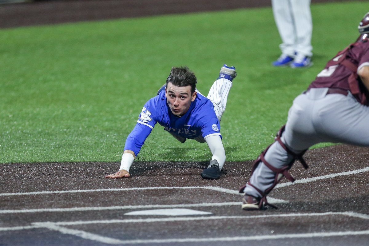 Drew Grace.

Kentucky beats EKU 7 - 6.

Photo by Sarah Caputi | UK Athletics