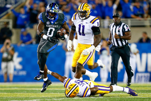 Kavosiey Smoke. 

UK beat LSU 42-21.

Photo By Barry Westerman | UK Athletics