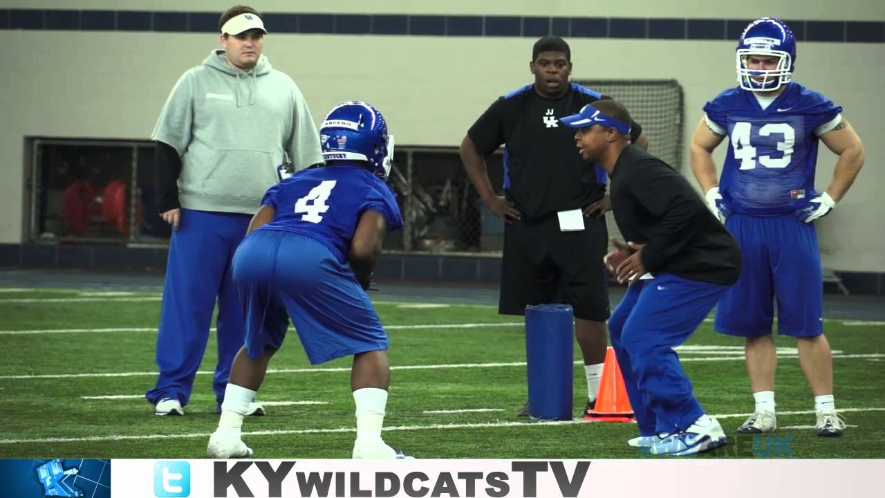 Football Spring Practice 2013 Raymond Sanders Mic'd Up