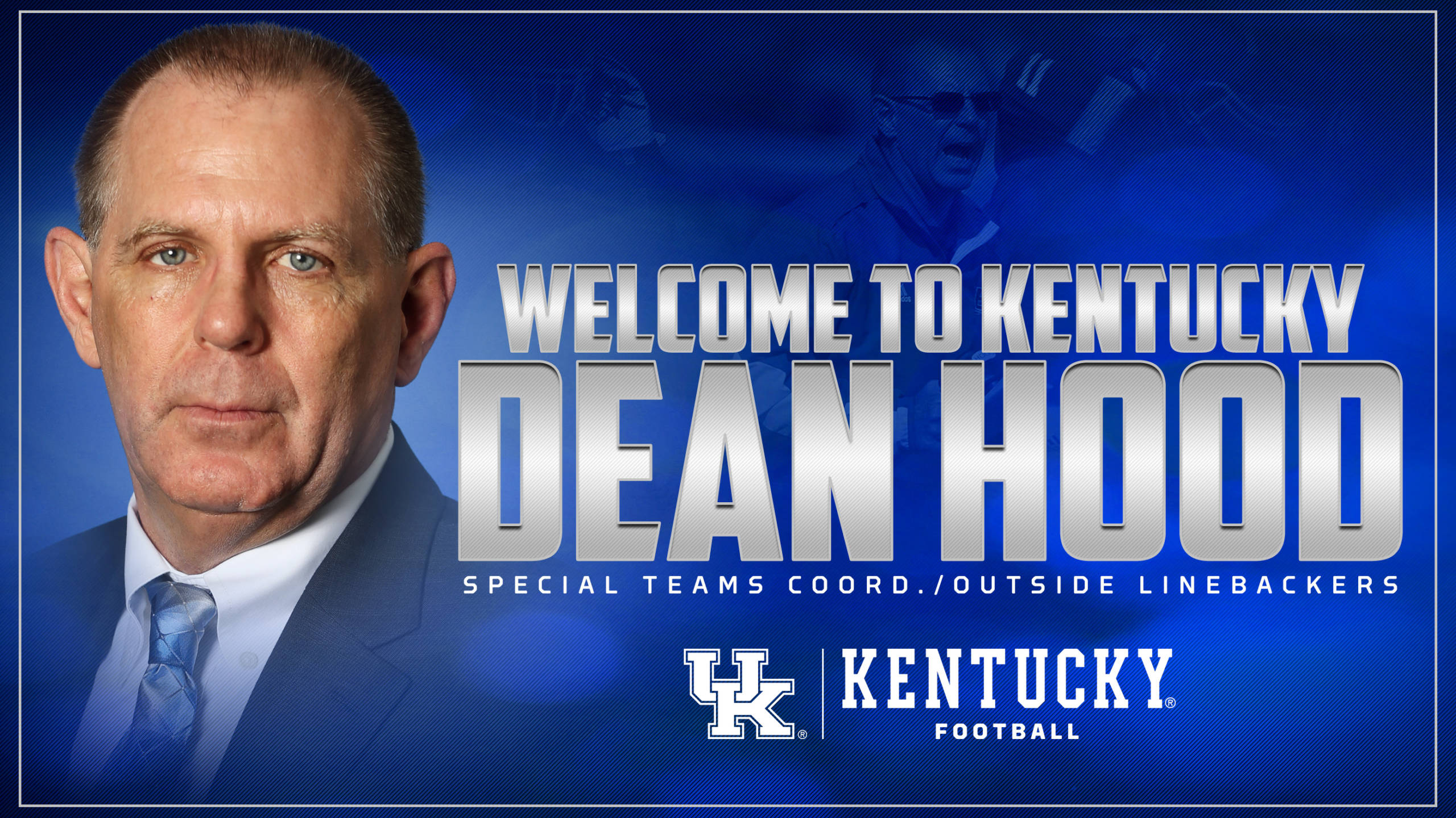 Dean Hood Named Special Teams Coordinator, Outside Linebackers Coach