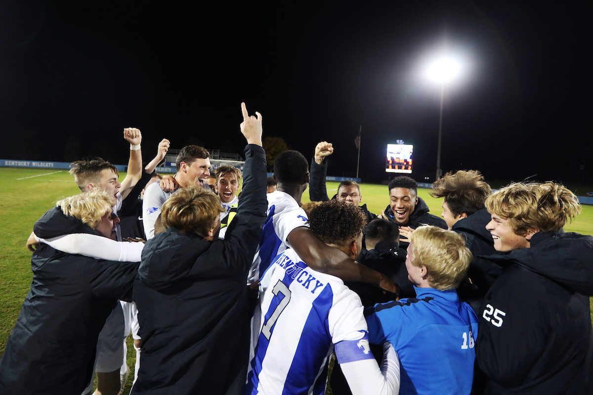 UK men's soccer defeats ODU to win Conference USA on Friday, November 2nd, 2018 at The Bell in Lexington, Ky.

Photo by Quinn Foster