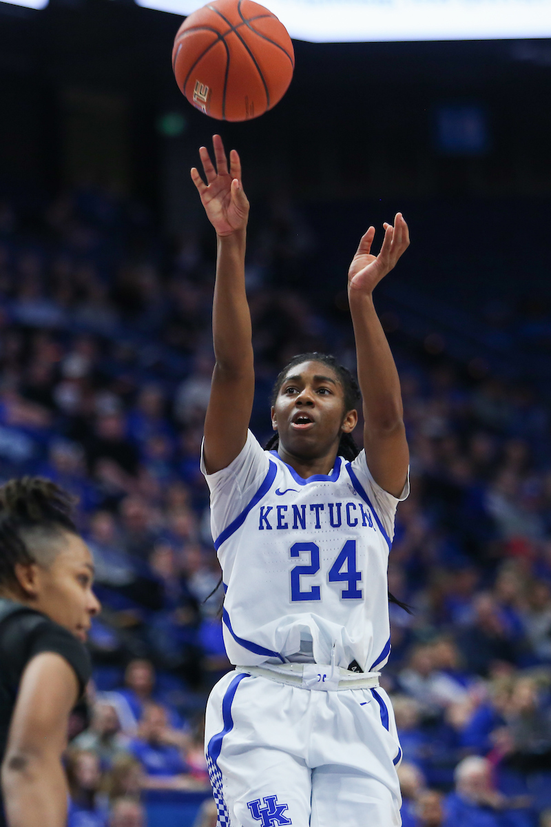 Taylor Murray

The UK Women's Basketball team beat Florida 62-51. 

Photo by Hannah Phillips | UK Athletics