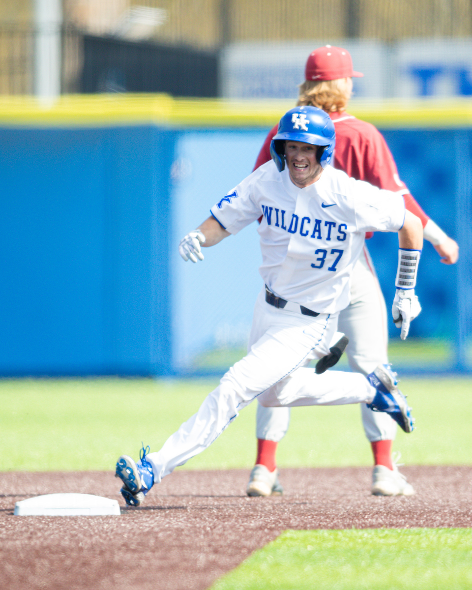 Cam Hill.

Kentucky beats Alabama 11 - 0

Photo by Grant Lee | UK Athletics