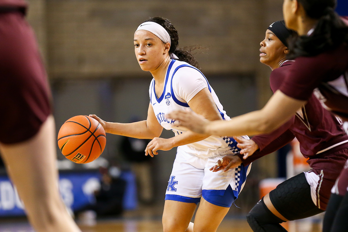 Jada Walker.

Kentucky beats Mississippi State 81-74.

Photo by Abbey Cutrer | UK Athletics