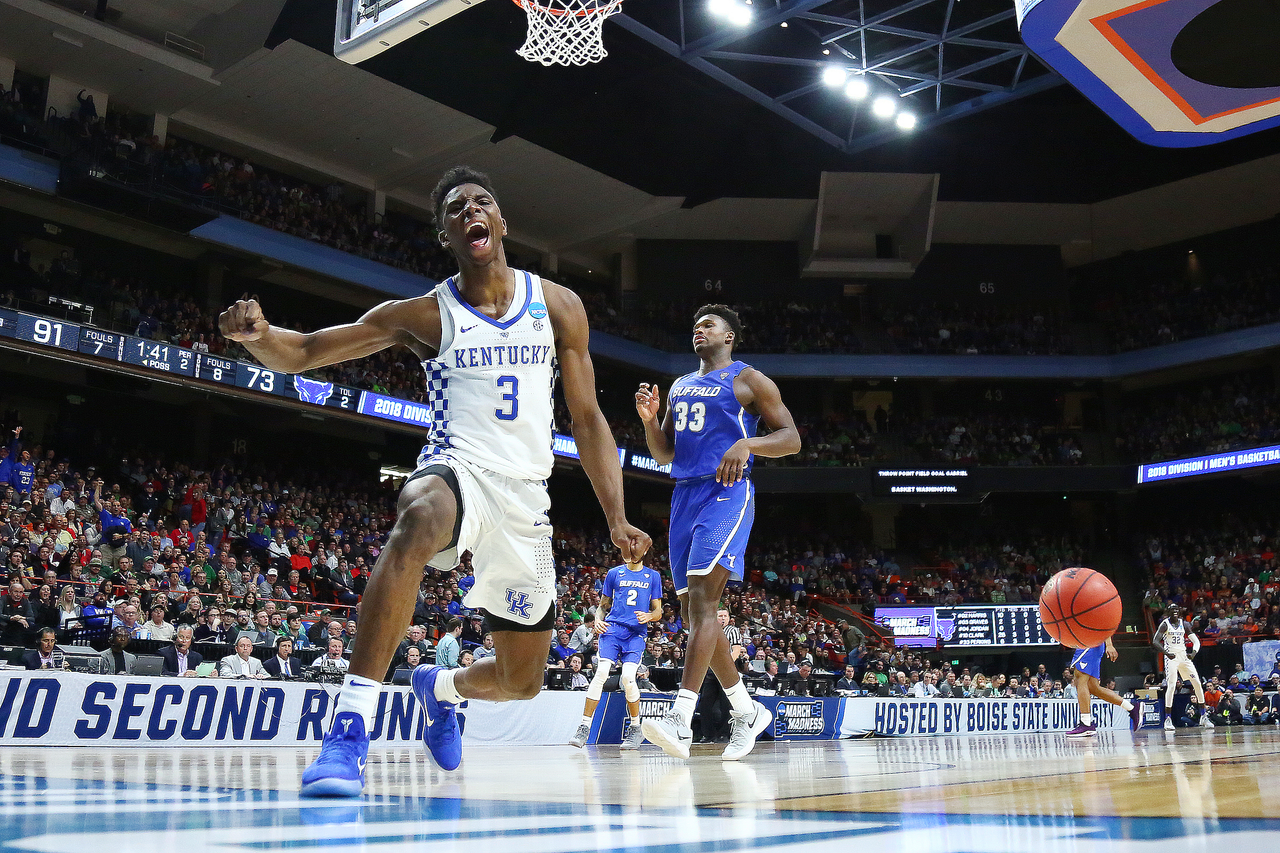 Hamidou Diallo.

The University of Kentucky men's basketball team beat Buffalo 95-75 in the second round of the NCAA Tournament at Taco Bell Arena in Boise, ID.

Photo by Chet White | UK Athletics