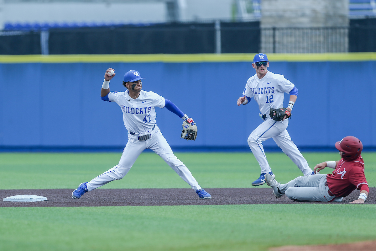 Ryan Ritter.

Kentucky beats Alabama 11 - 0.

Photo by Sarah Caputi | UK Athletics