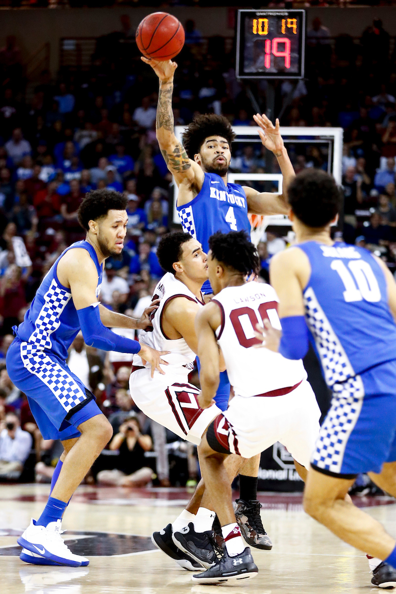 Nick Richards. EJ Montgomery. 

Kentucky falls to South Carolina, 81-78.


Photo by Chet White | UK Athletics