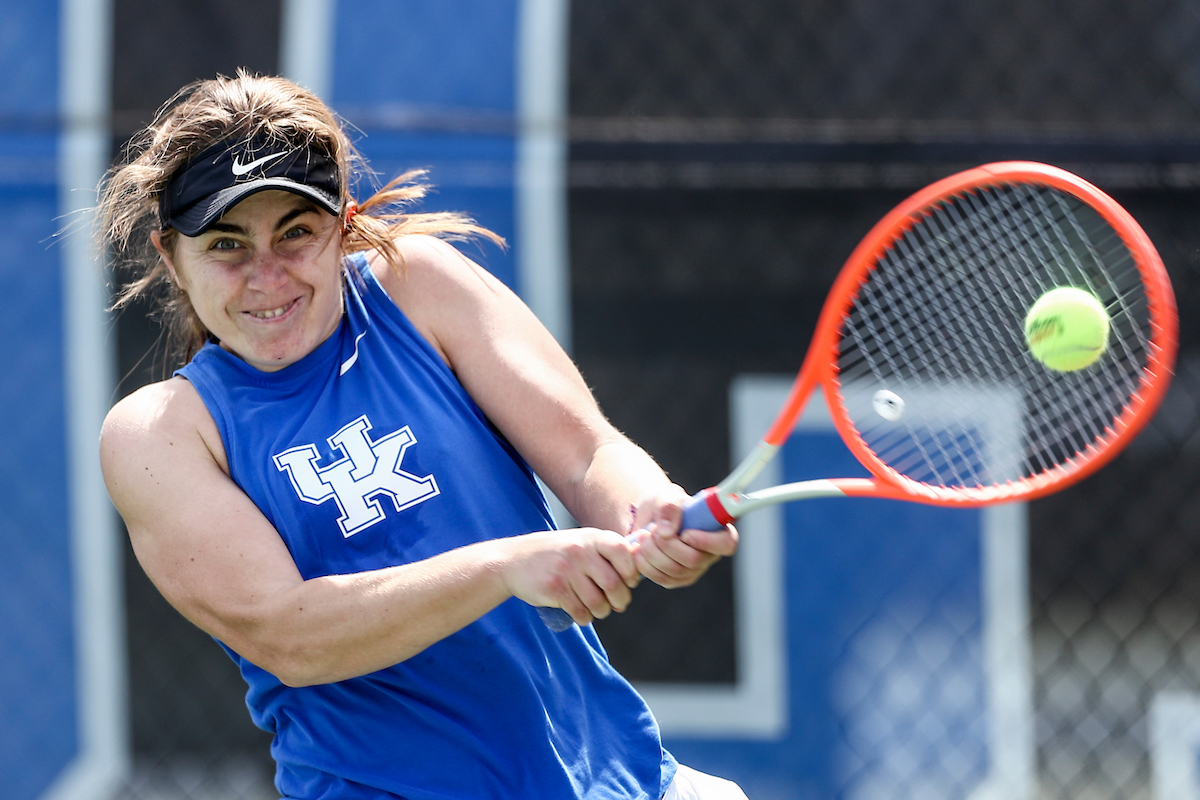 Flor Urrutia.

Kentucky loses to South Carolina 4-2.

Photos by Chet White | UK Athletics