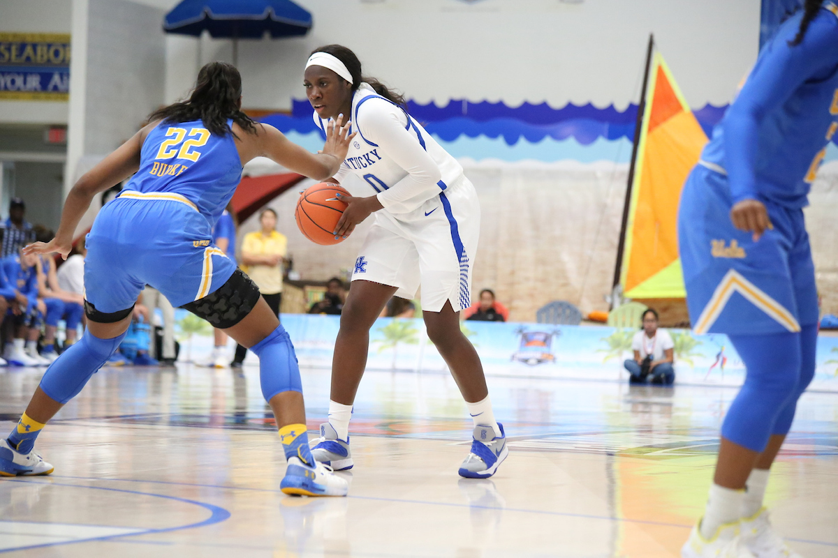 Game Two - Kentucky vs. UCLA

The women's basketball team travels to Saint Thomas to compete in the 2018 Paradise Jam Tournament from November 22nd-24th at the University of the Virgin Islands.

Photos by Noah J. Richter | UK Athletics