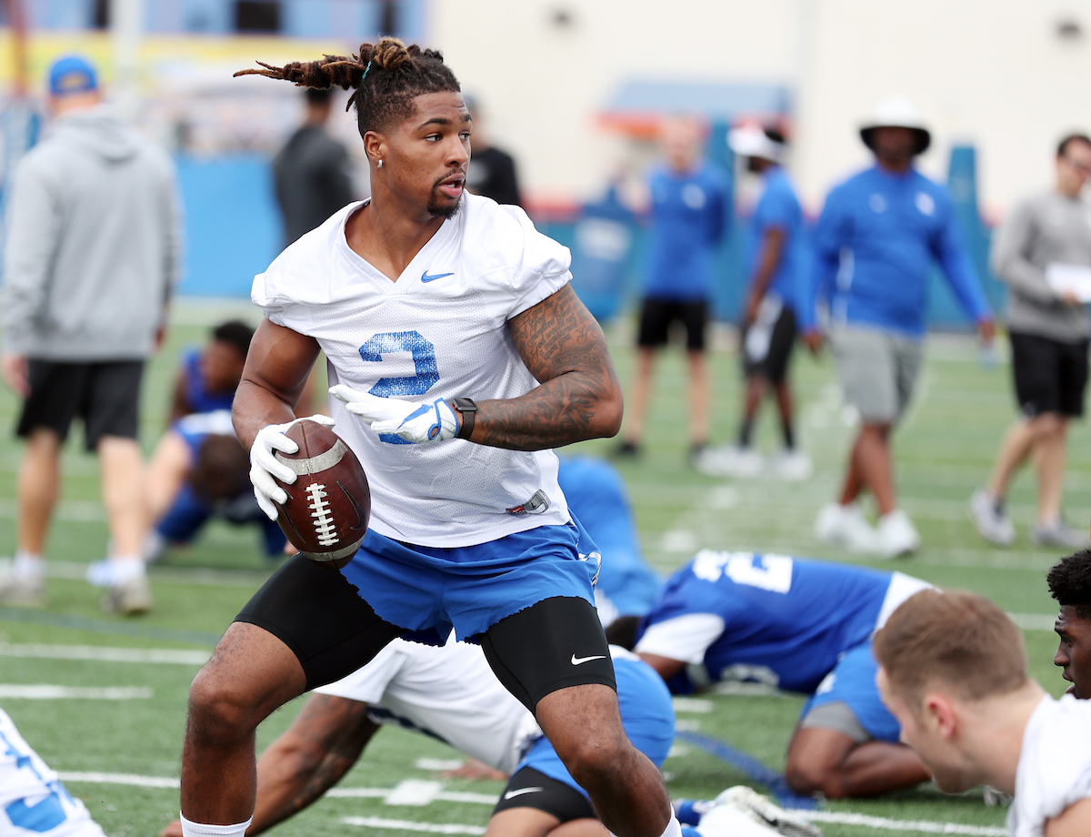 Bowl Practice Day 1.

Photo by Britney Howard  | UK Athletics