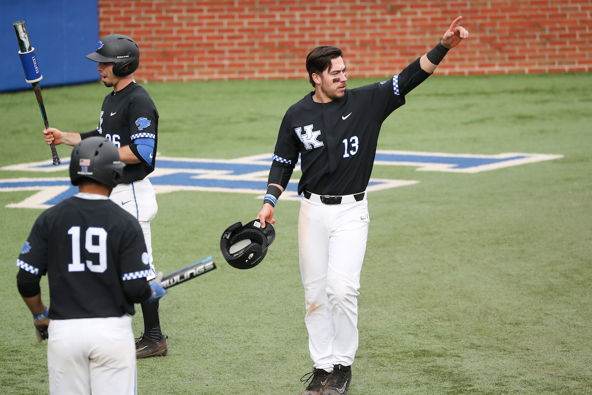 KOLE COTTAM.

The University of Kentucky baseball team beats Oakland 15-6 on Sunday, February 25, 2018 at Cliff Hagen Stadium in Lexington, Ky.

Photo by Elliott Hess | UK Athletics