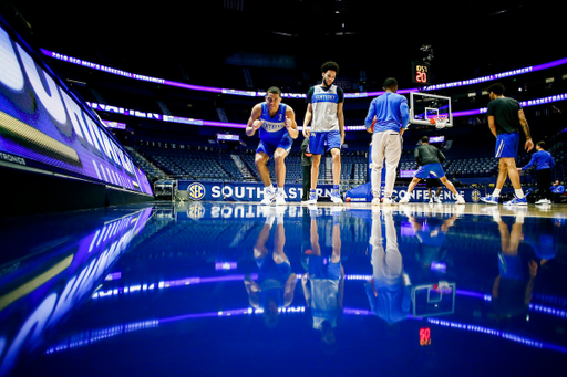 Keldon Johnson.

Preparations for the 2019 SEC Tournament.

Photo by Chet White | UK Athletics