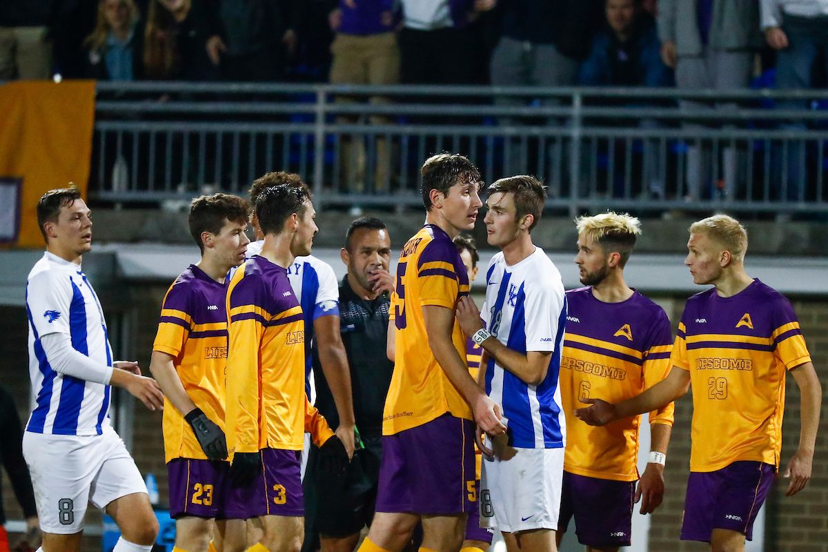 Bailey Rouse.

Men's soccer beat Lipscomb 2-1.

Photo by Chet White | UK Athletics