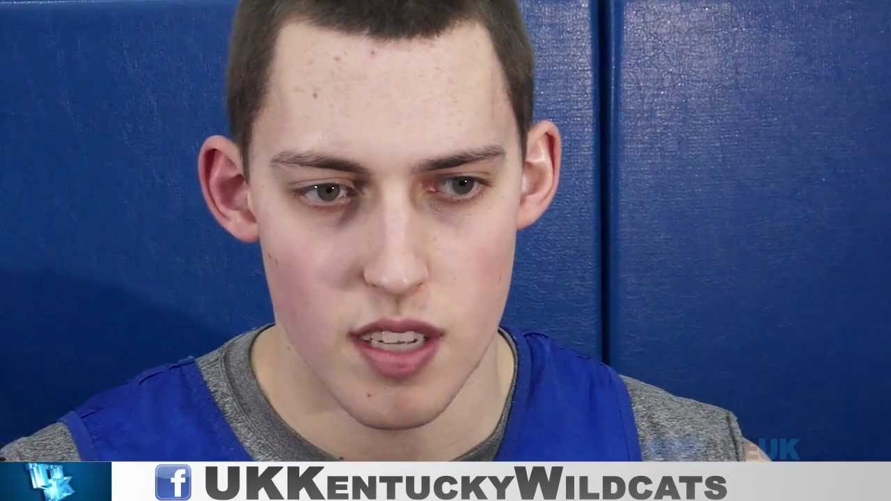 Kentucky Wildcats TV: Kyle Wiltjer Pre-Mississippi State0