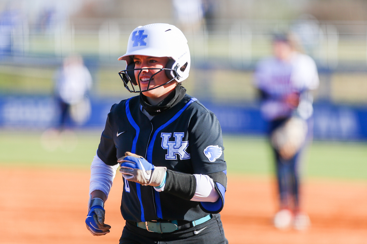 VICTORIA FRAGOSO.

Kentucky wins both matches against Dayton.

Photo by Hannah Phillips | UK Athletics