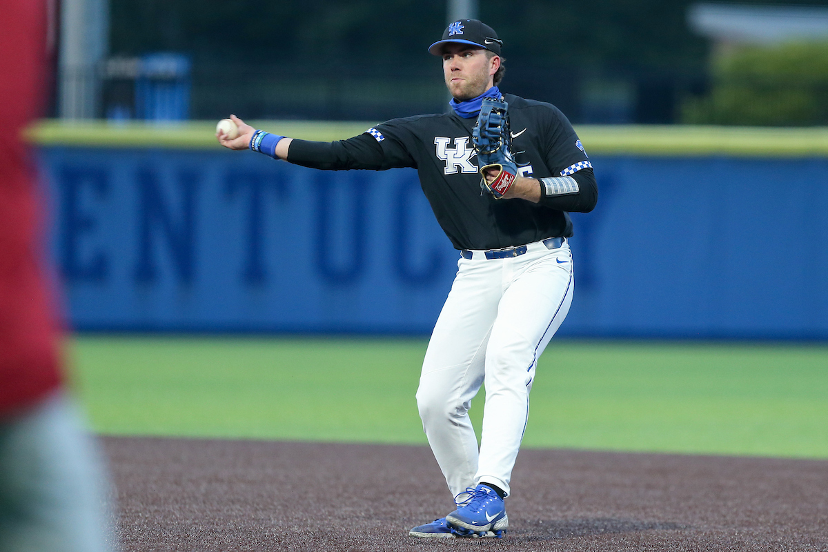 TJ Collett. 

Kentucky loses to Alabama 10 - 1.

Photo by Sarah Caputi | UK Athletics
