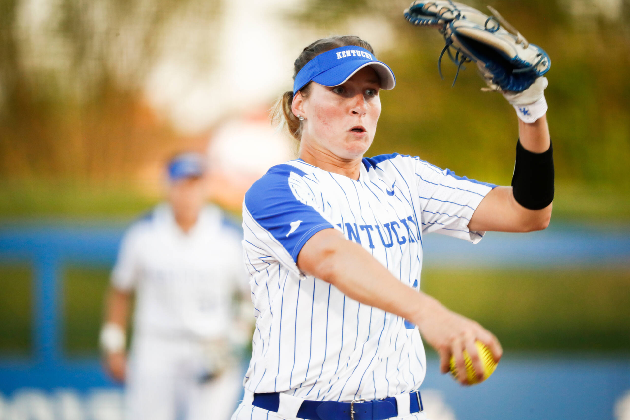 Grace Baalman.

Kentucky beat Auburn 7-0.