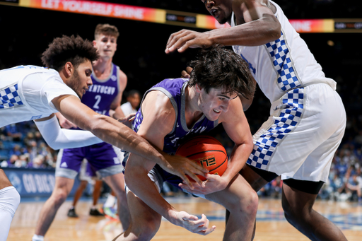 Dontaie Allen. Oscar Tshiebwe.

UK beat Kentucky Wesleyan 95-72.

Photos by Chet White | UK Athletics