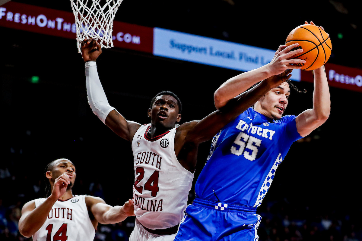 Lance Ware.

Kentucky beat South Carolina 86-76.

Photos by Chet White | UK Athletics