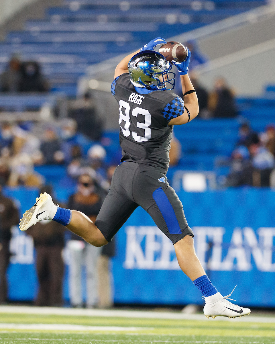 JUSTIN RIGG.

Kentucky beats South Carolina, 41-18.

Photo by Elliott Hess | UK Athletics