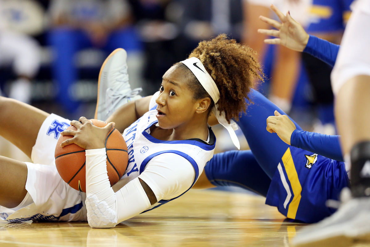 Jaida Roper

UK women's basketball beats Morehead State. 

Photo by Britney Howard  | UK Athletics