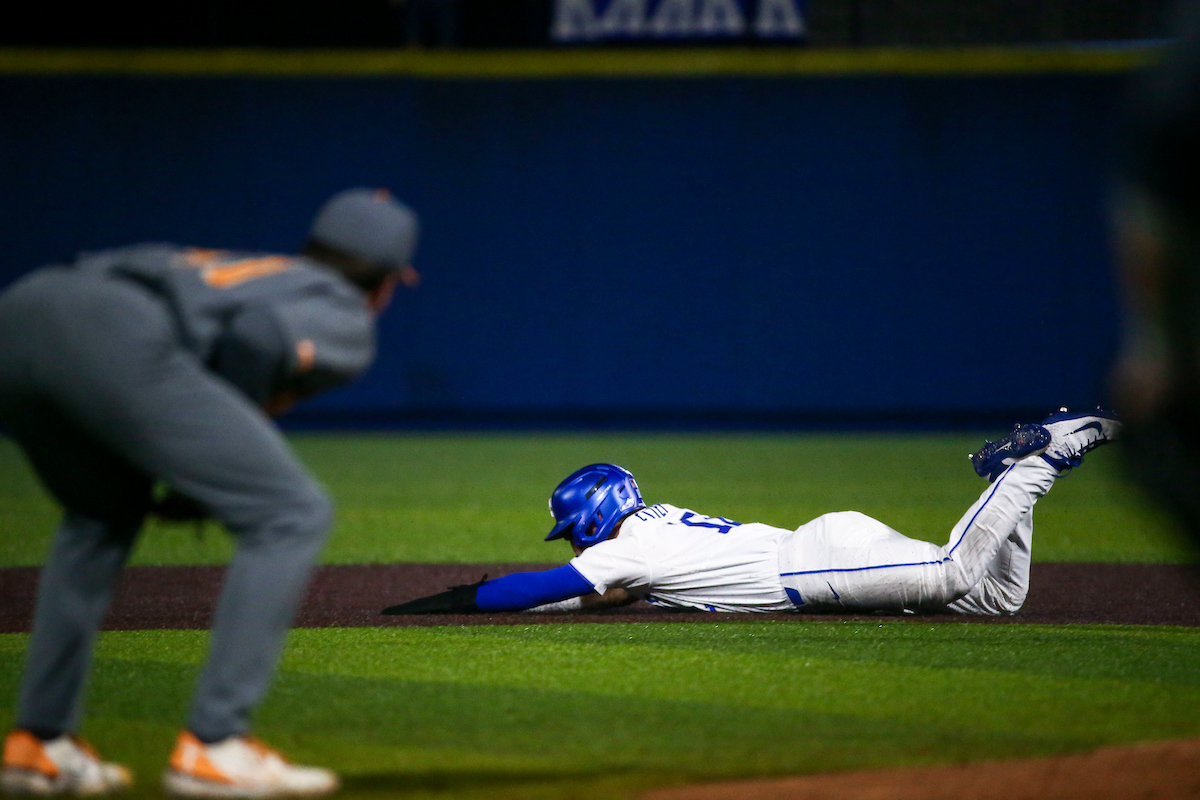 Chase Estep.

Kentucky beats Tennessee 3-2.

Photo by Sarah Caputi | UK Athletics