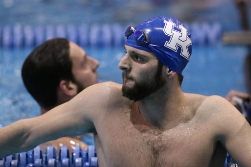 UK Swimming & Diving in action against Cincinnati on Friday, January 26, 2018 at Lancaster Aquatic Center in Lexington, Ky.

Photos by Noah J. Richter | UK Athletics