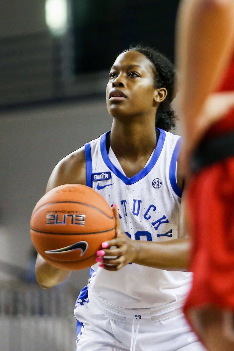 Olivia Owens.

Kentucky beats Samford 88-54.

Photo by Hannah Phillips | UK Athletics