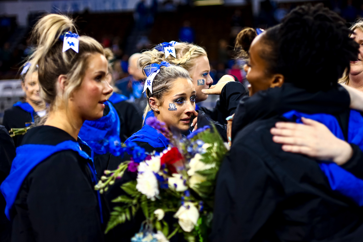 Isabella Magnelli.

Kentucky beats Michigan State on senior day.

Photo by Eddie Justice | UK Athletics