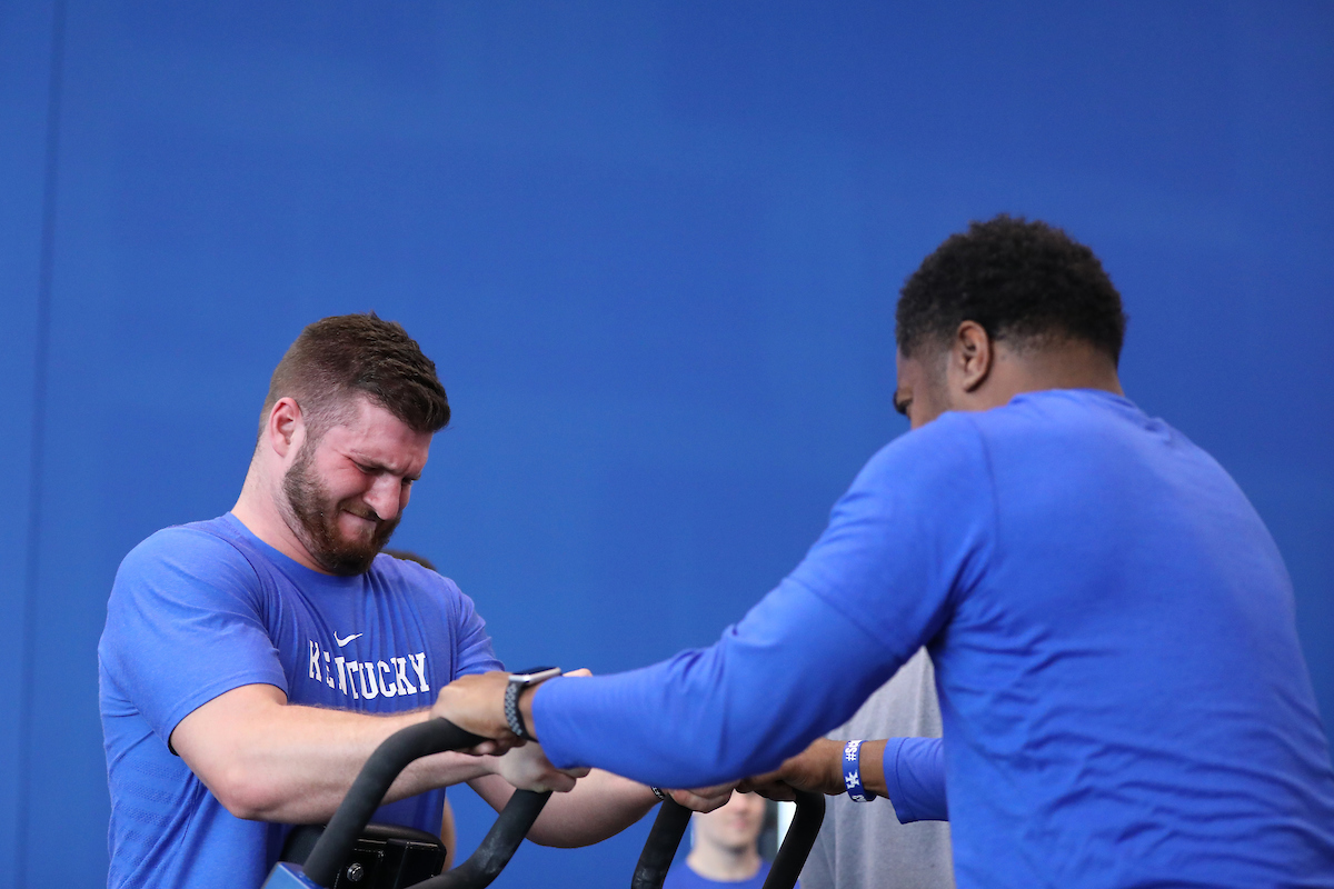 CJ Conrad. Mark Hill.Photo by Quinn Foster | UK Athletics