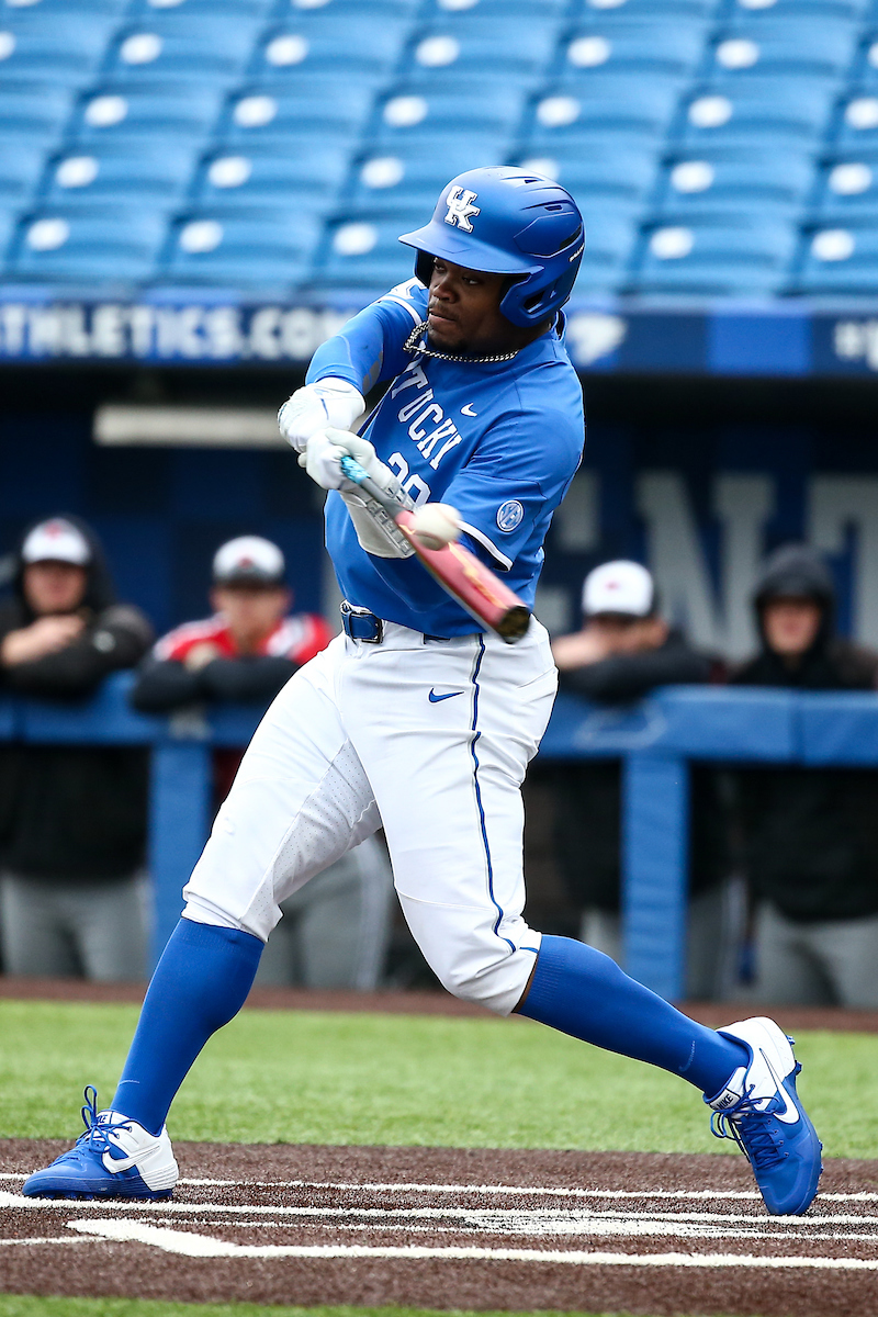 Oraj Anu. 

Kentucky beat Southeast Missouri State 9-4.

Photo by Eddie Justice | UK Athletics